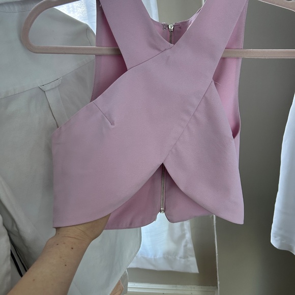 Zip Back Crop Top - Picture 3 of 13